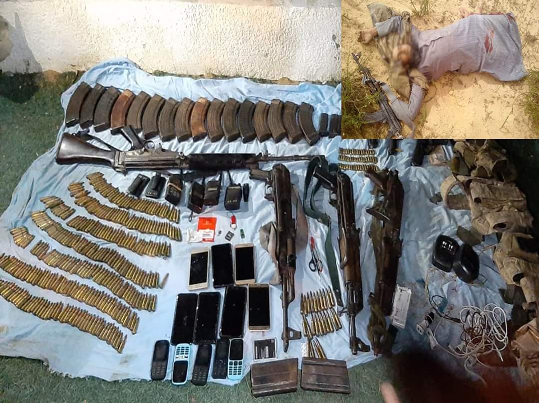 مقتل تكفيريين وضبط أسلحة وجهود مكثفة للقوات المسلحة