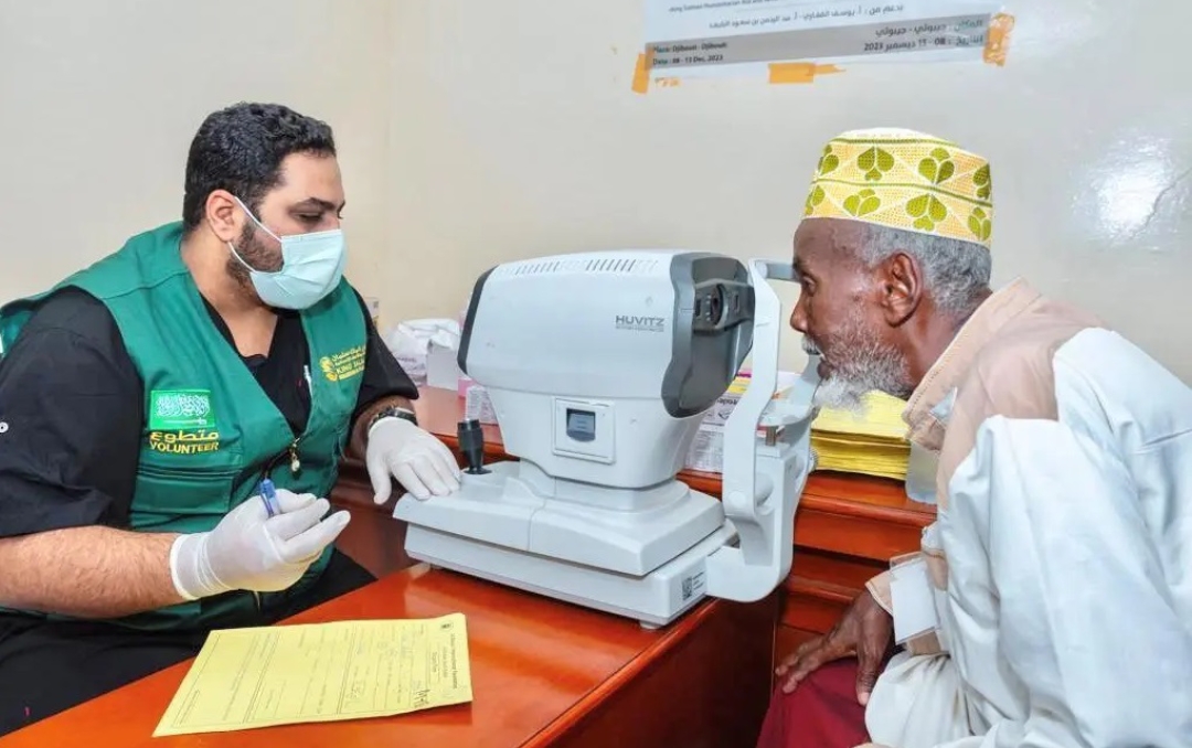 سلمان للإغاثة يقوم بمكافحة العمى والأمراض المسببة له في جمهورية جيبوتي