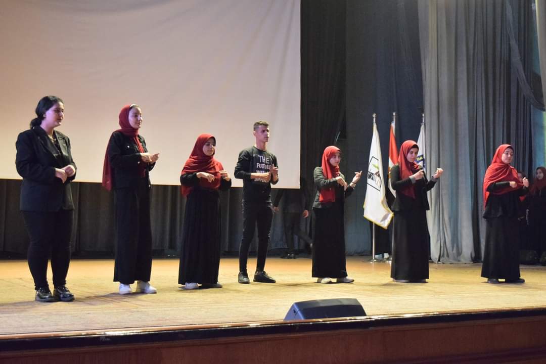 بالصور: رئيس جامعة بني سويف يشهد احتفالية "كلنا واحد" لدعم ذوى الهمم