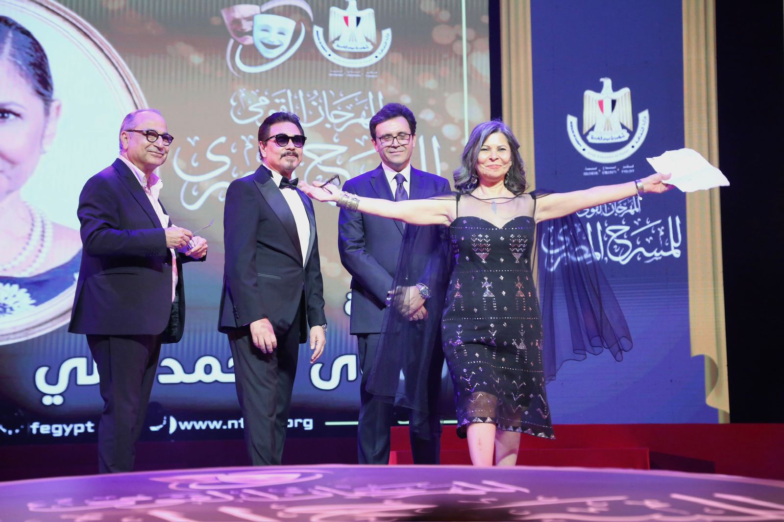 ١٠ مكرمين بافتتاح الدورة الـ 17 لمهرجان المسرح المصري دورة " سميحة أيوب "