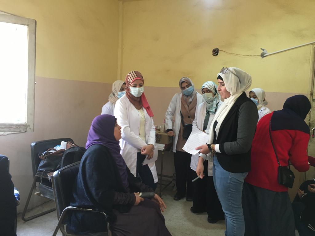 جامعة بنها تنظم قافلة طبية بقرية طحانوب بشبين القناطر ضمن مبادرة حياة كريمة