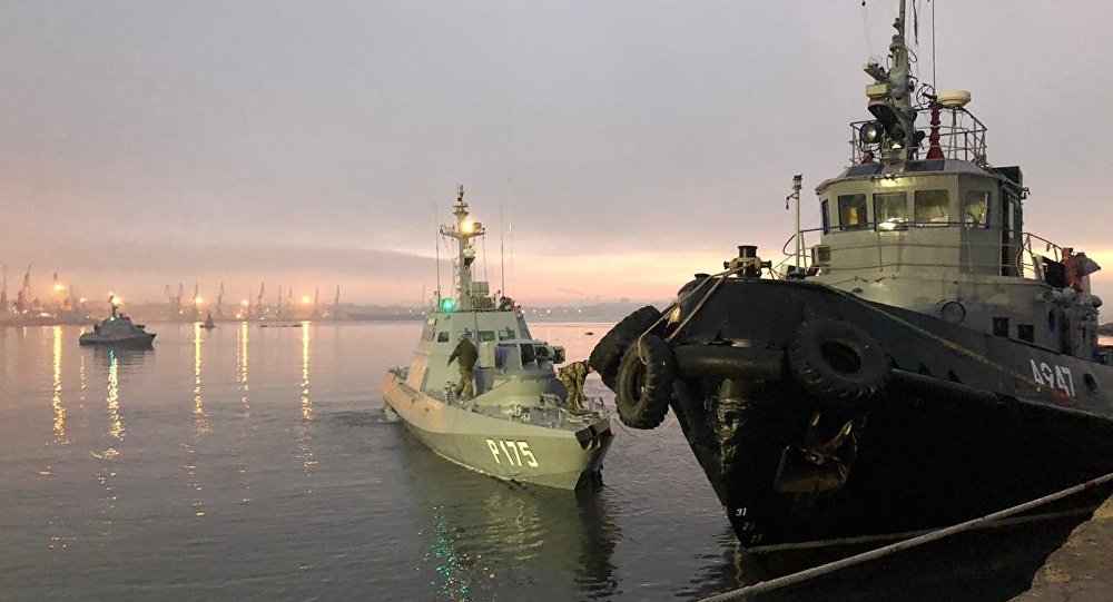 محادثات "رباعية" لحل أزمة السفن الأوكرانية