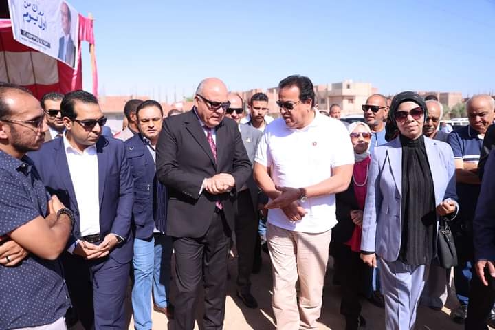 في إطار سلسلة جولات عبد الغفار الميدانية لمتابعة سير العمل بالمنظومة الصحية