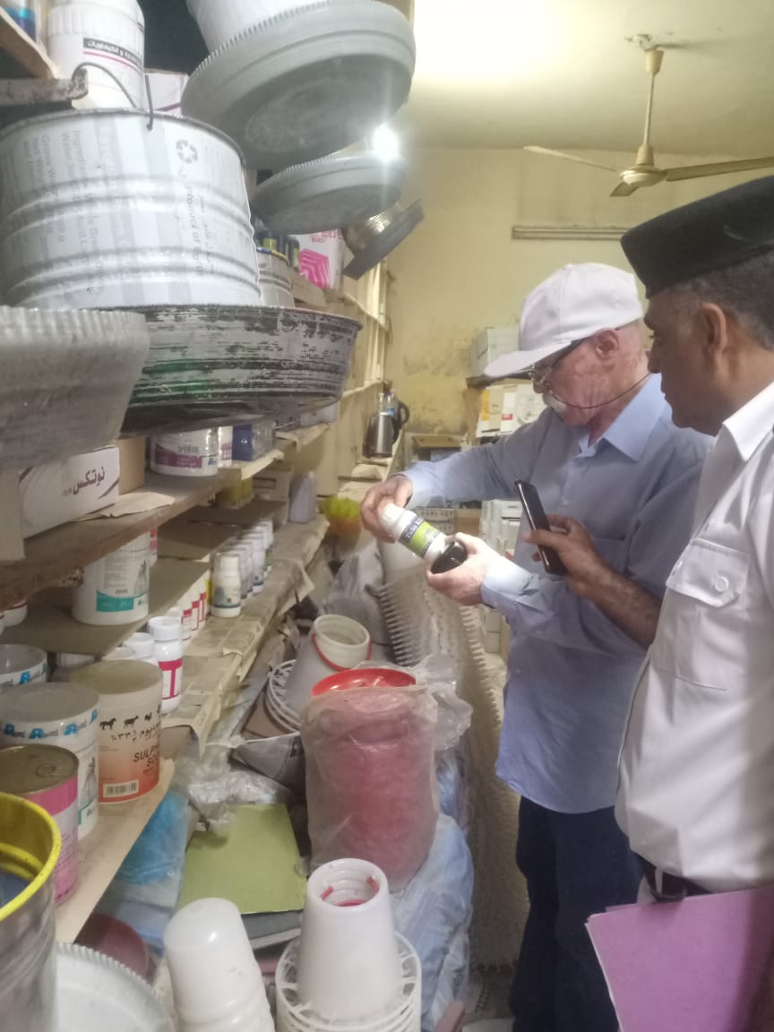 حملات مكثفة لمديرية الطب البيطري بالغربية تسفر عن ضبط أدوية بيطرية منتهية الصلاحية وأخرى محظور استخدامها