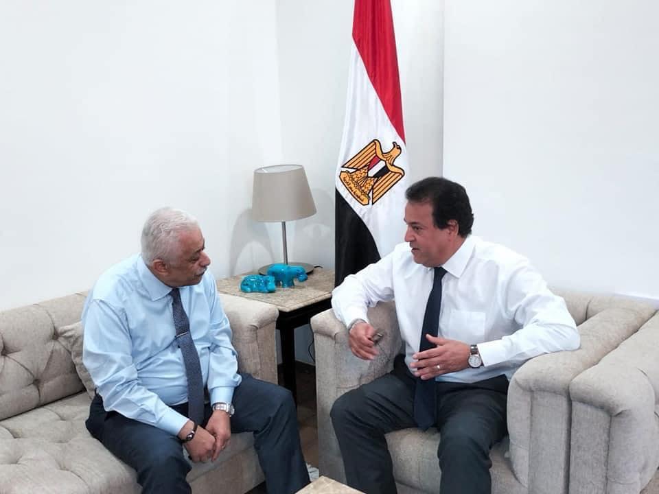 وزيرا التعليم العالي والتربية والتعليم يناقشان المؤشرات الأولية لنتائج الثانوية العامة وفرص التعليم العالي المُتاحة هذا العام