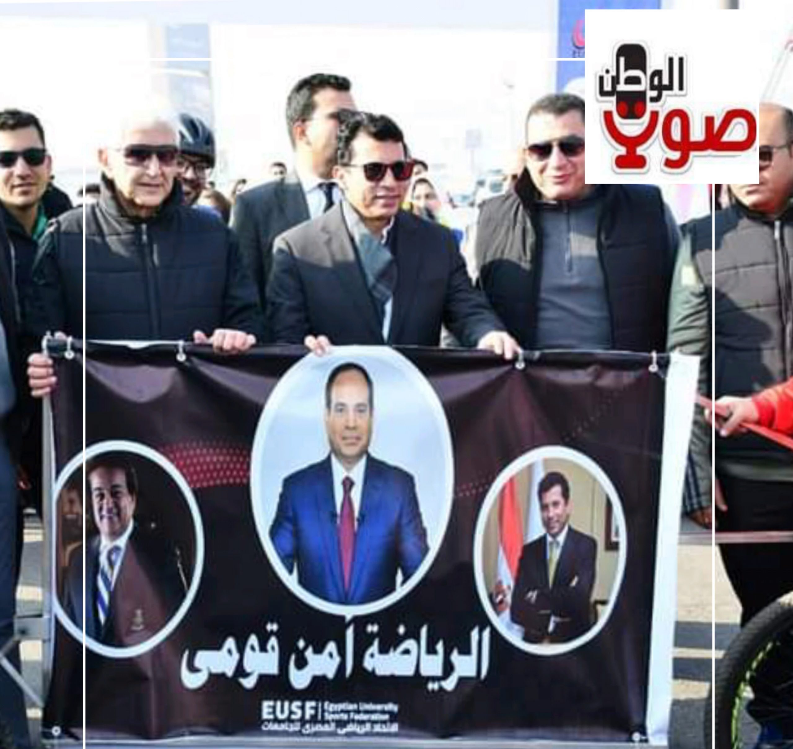 بالصور : وزير الشباب والرياضة يطلق ماراثون للدراجات الهوائية بمشاركة شباب YLY