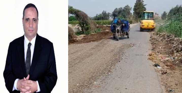مرشح بدائرة طوخ : توسعة طريق الرشاح لربط قرى خط 12 بالطريق الزراعى والحد من الحوادث 