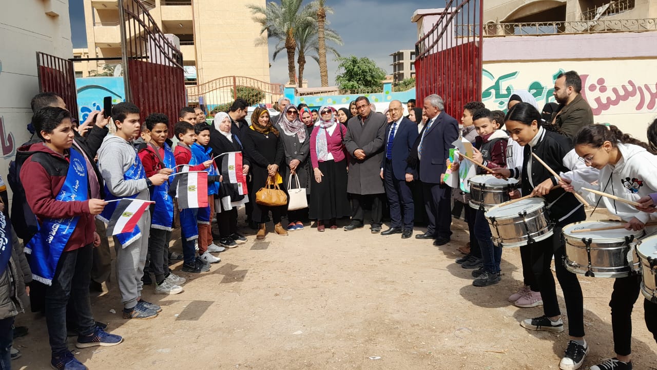 بدأ فعاليات انشطه نصف العام بإدارة شرق شبرا الخيمة التعليمية 