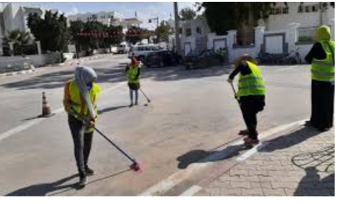 بالصور: حملة نظافة فى شوارع سفاجا