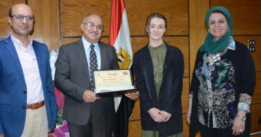 نجاح وفد طلابى روسى فى اختبارات اللغة العربية بجامعة أسيوط