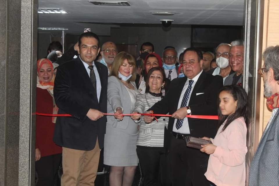 بالصور ..لوحات الاعلامية أميمة طنطاوي في الملتقى الرابع للفنون التشكيلية (باليتة)