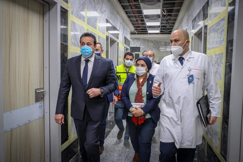 د.عبد الغفار يتفقد أعمال تطوير معهد ناصر بتكلفة 500 مليون جنيه