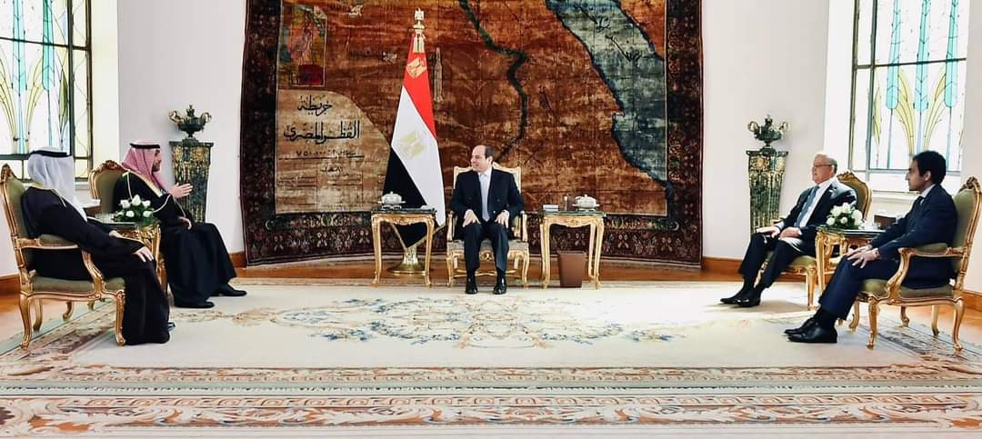 الرئيس السيسي يستقبل اليوم السيد مرزوق الغانم رئيس مجلس الأمة الكويتي.