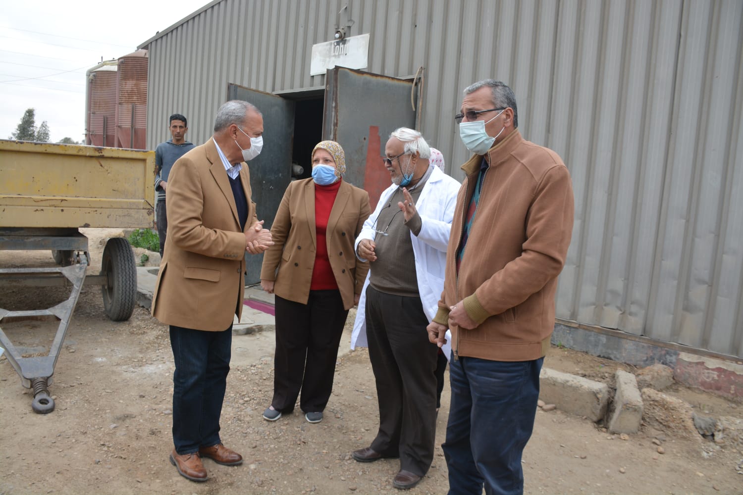 محافظ القليوبيه يقوم بجوله لمتابعه المشروعات الجاري تنفيذها بمركز ومدينه الخانكه 