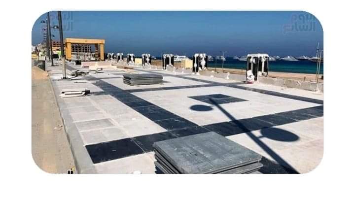 الظلام يخيم على شاطى ٤بالغردقة والمواطنون يسألون أين صيانة التى تكلفت ٤٠مليون جنيه