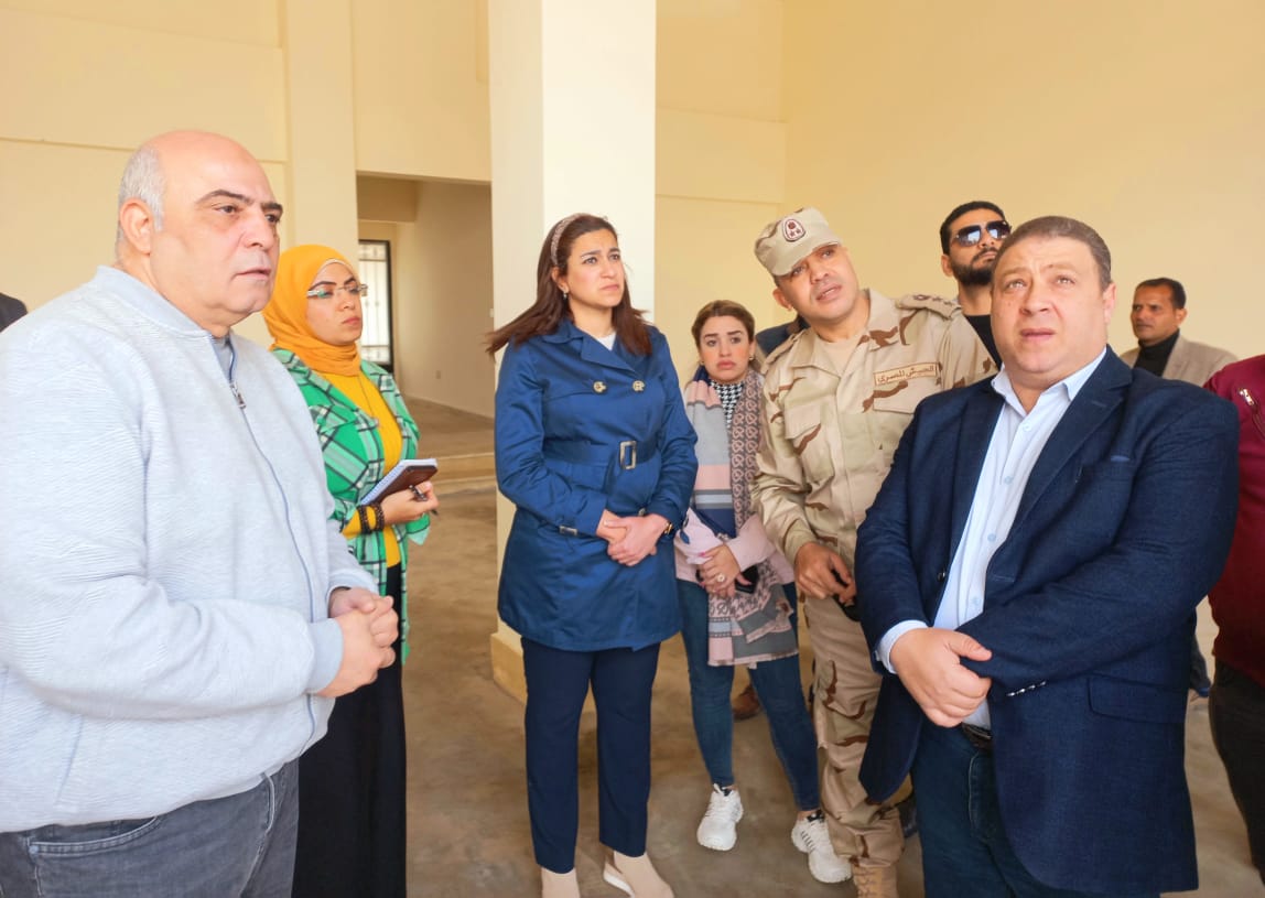 بلبع تتفقد ا عمال المبادرة الرئاسية حياة كريمة بمدينة حوش عيسى بالبحيرة