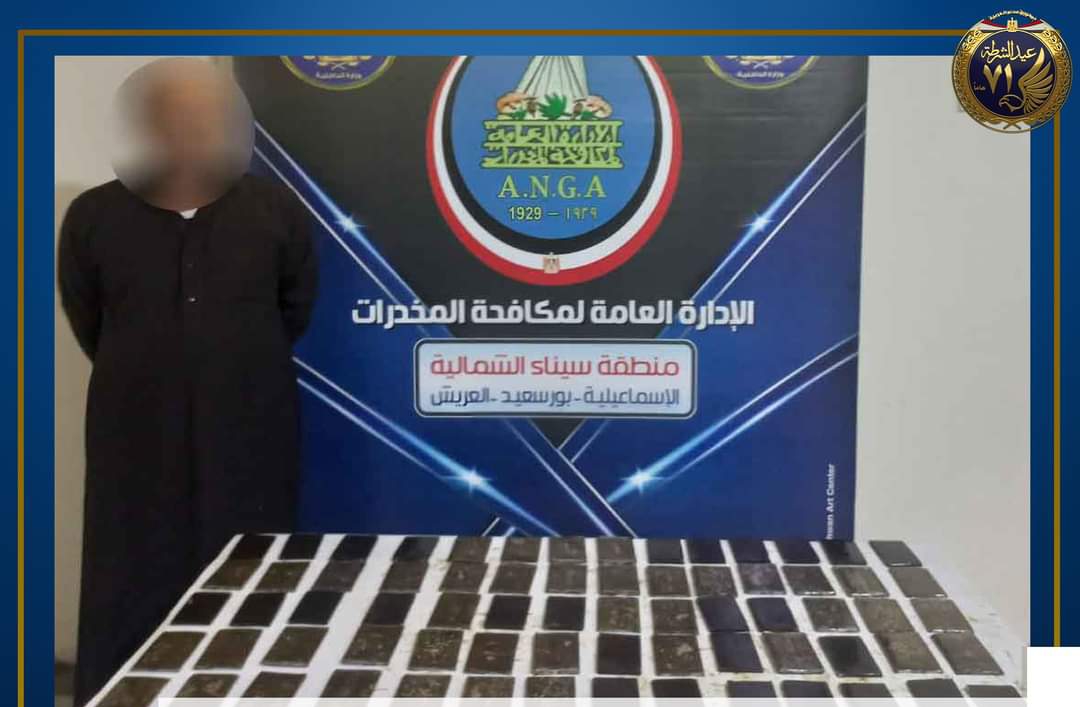 الإدارة العامة لمكافحة المخدرات..ضبط عدد من تاجرة المواد المخدرة بعددة محافظات