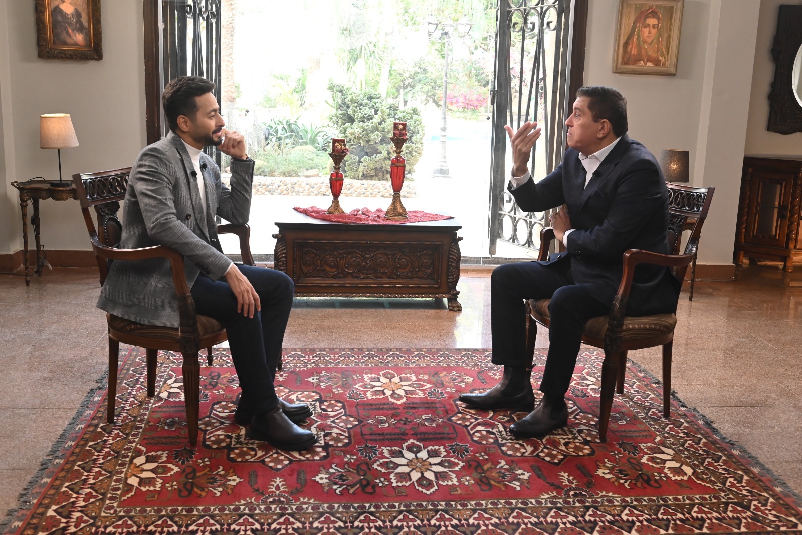 لقاء الذكريات يجمع حمادة هلال و معتز الدمرداش مساء اليوم بقناة الشرق 