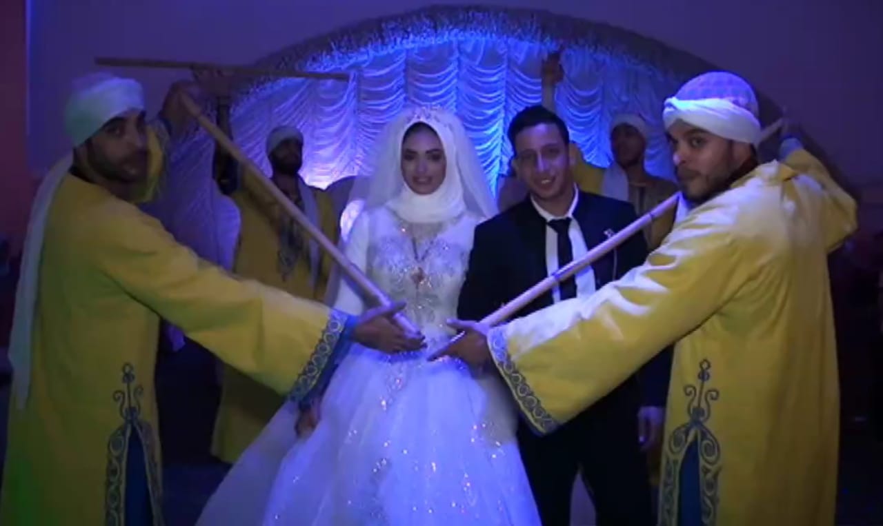 بالصور.. زفاف مصطفي طارق يوسف وآية جمال