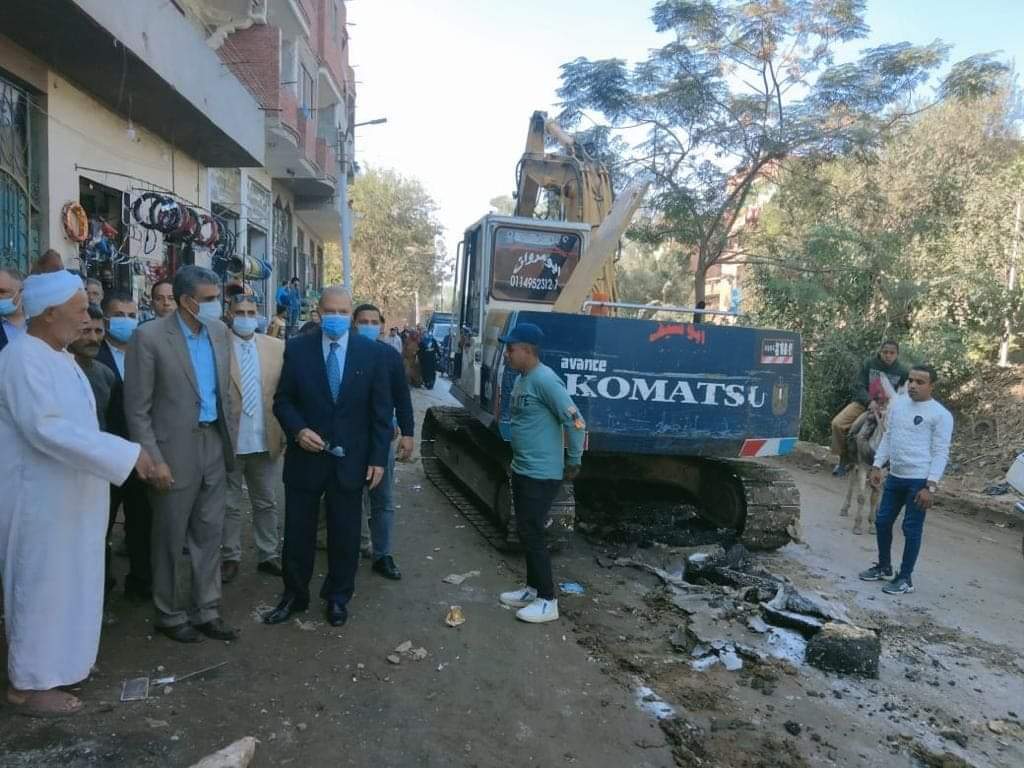 محافظ القليوبية يقوم بجولة مفاجئة لمتابعة مشروعات «حياة كريمة» بعدد من قرى مركز ومدينة شبين القناطر