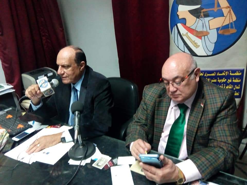 بالصور: "حقوق الإنسان" تناقش قضايا الساعة في صالون نجيب جبرائيل