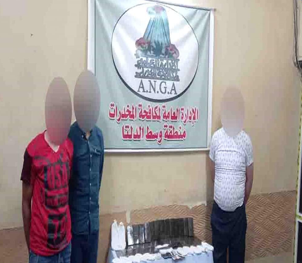 حملة أمنية بنطاق محافظتي الغربية والإسكندرية تسفر عن ضبط مواد مخدرة بقيمة مليون جنية