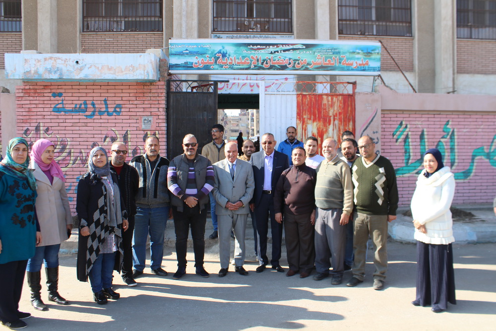 "نقيب المعلمين" يطلق مبادرة زراعة المليون شجرة مثمرة ببورسعيد