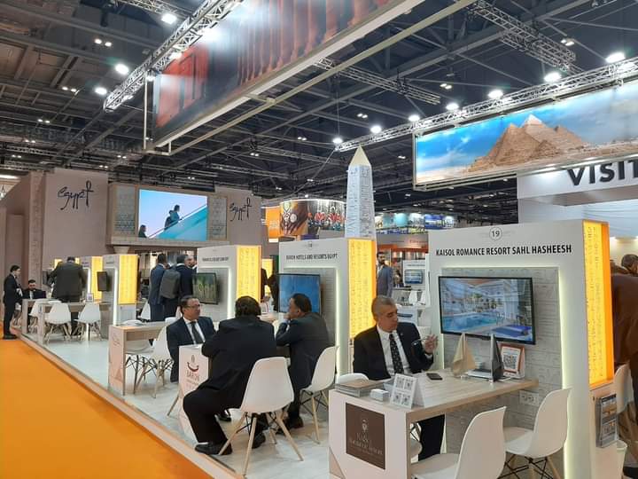 وزير السياحة والآثار يفتتح الجناح المصري المُشارك في بورصة لندن الدولية للسياحة WTM2023 .... ويقوم بجولة داخل الجناح المصري ويلتقي بالعارضين المصريين