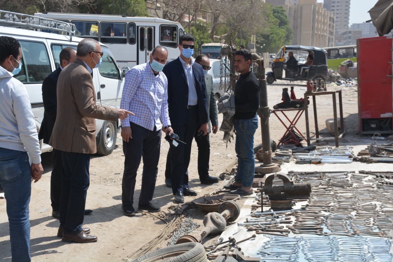 بالصور: الهجان يتفقد خمس مدن لمتابعة تطبيق الإجراءات الاحترازية