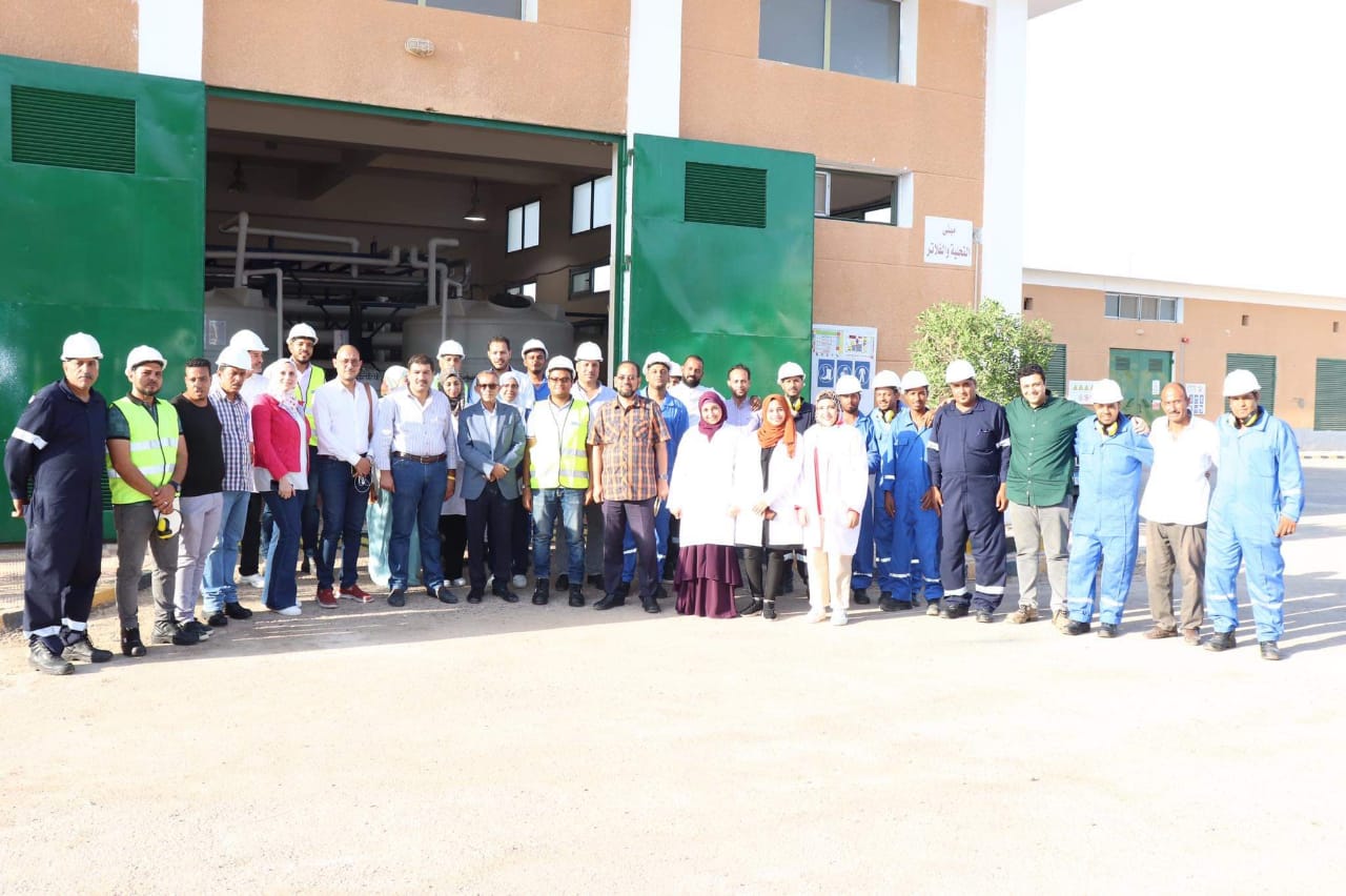 محطة تحلية مياه سفاجا تحصل على شهادة الإدارة الفنية المستدامة