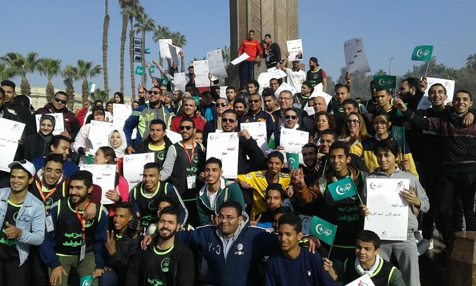 عُرس رياضي "الوفد مع الناس" تختتم عملها في الجيزة بماراثون دراجات وتسلم الشعلة للجان القاهرة