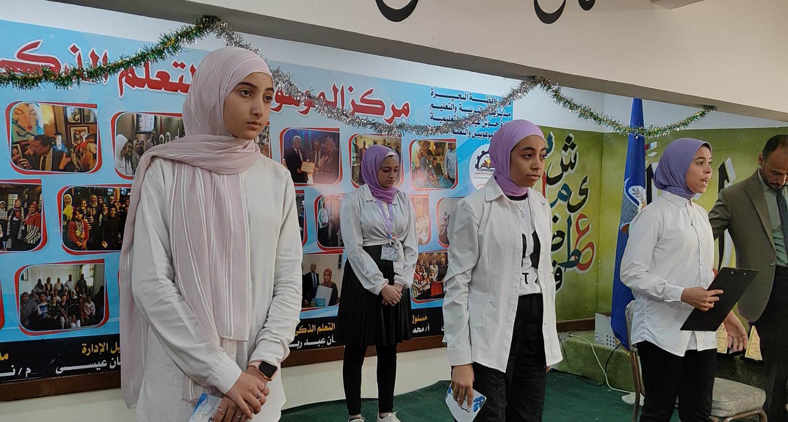 التعليم البحيرة...افتتاح مركز الموهوبين بحوش عيسي