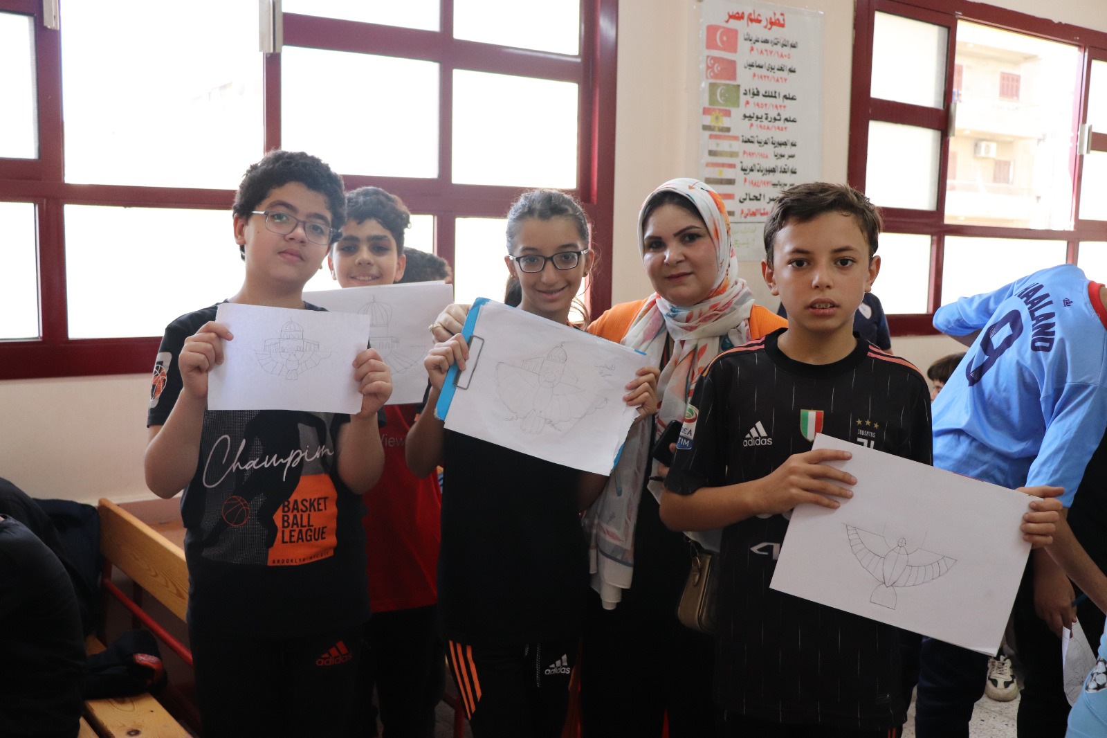 تعليم البحيرة ...مكتبة مصر العامة بدمنهور تنفذ 5 ورش عمل ل 240 طالب  