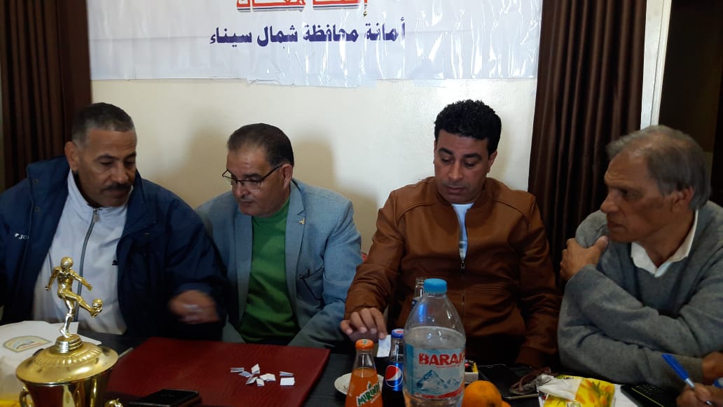 "مستقبل وطن" يجري قرعة دوري لكرة القدم بشمال سيناء فى أول مسابقة للحزب داخل المحافظة