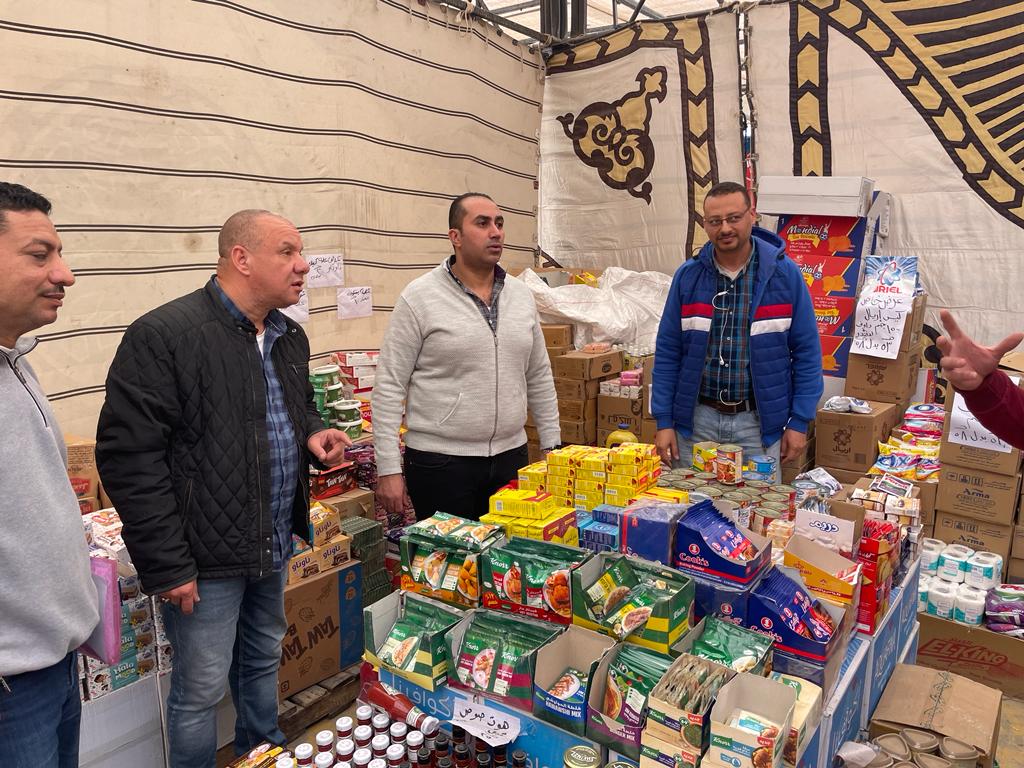 هيئة الرقابة الإدارية الرقابة التموينية تشن حملة على المحلات ومعارض السلع