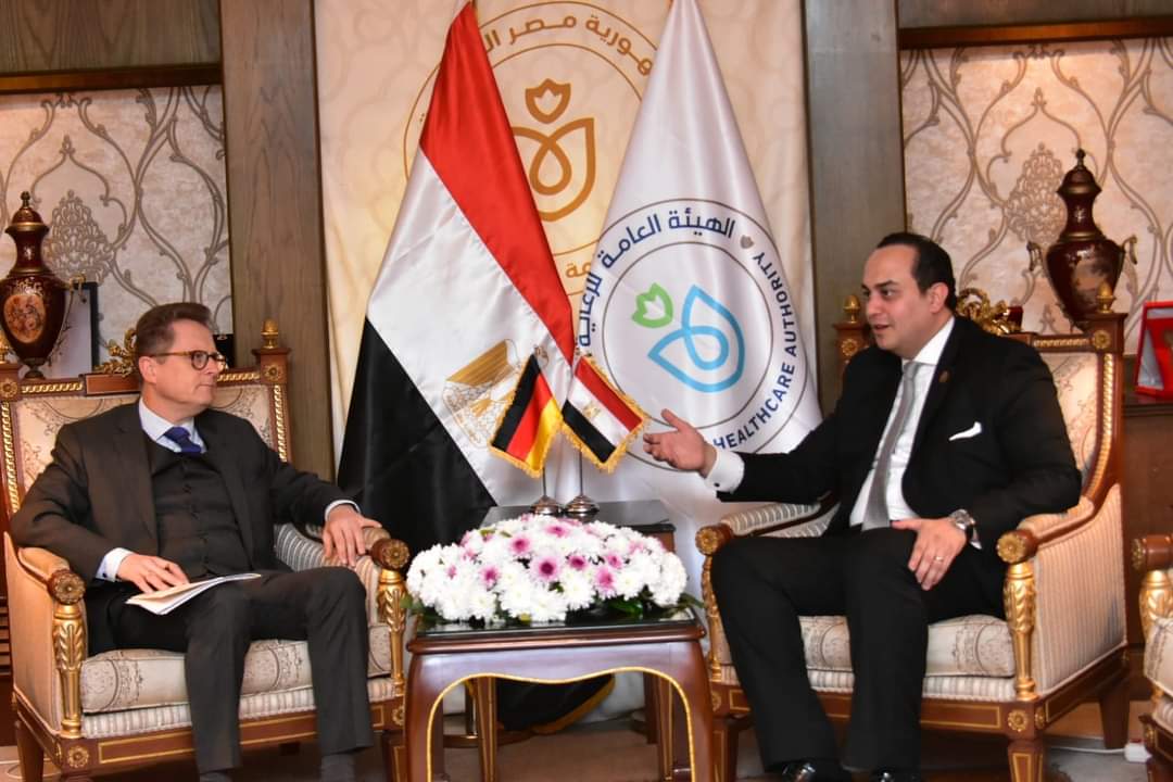 رئيس هيئة الرعاية الصحية يبحث مع سفير ألمانيا سبل التعاون لتبادل الخبرات والبعثات في مجالات الرعاية الصحية المتقدمة