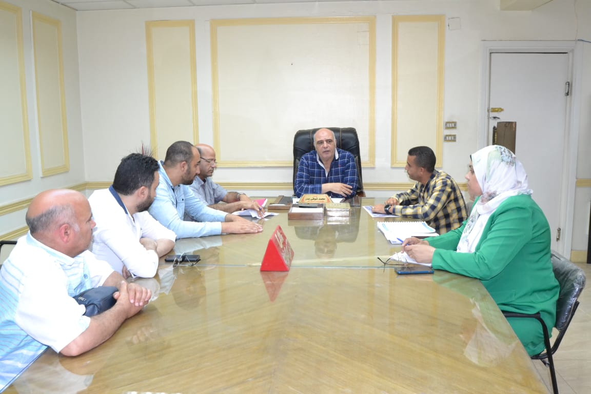 عقد إجتماع لتطوير كورنيش دمنهور وربطه بمحور المحمودية برئاسة السكرتير العام للمحافظة  