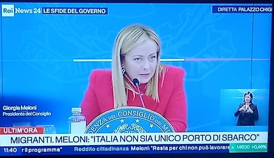 ميلوني:  الرئيس السيسي أنجز كثيرا فى مؤتمر شرم الشيخ