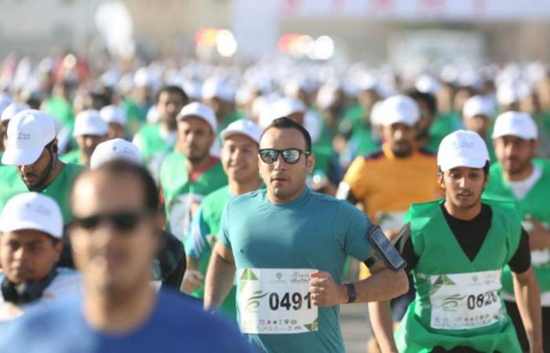 انطلاق ماراثون زايد الخيرى فى الإسماعيلية