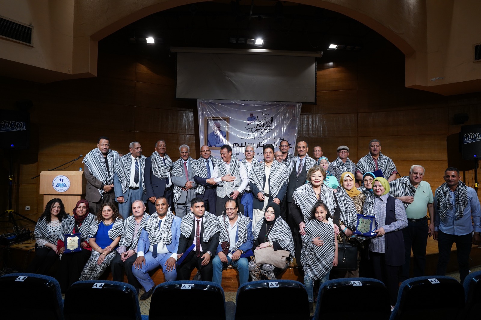 بالصور: نجاح غير مسبوق لفاعليات الدورة الرابعة لجائزة الشاعر عبد الستار سليم " أرض الأقصى"