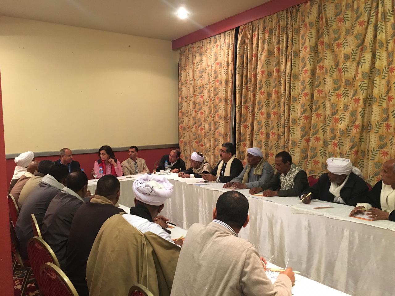 نائب وزير الزراعة تناقش مشاكل صيادين بحيرة السد العالي في محافظة أسوان