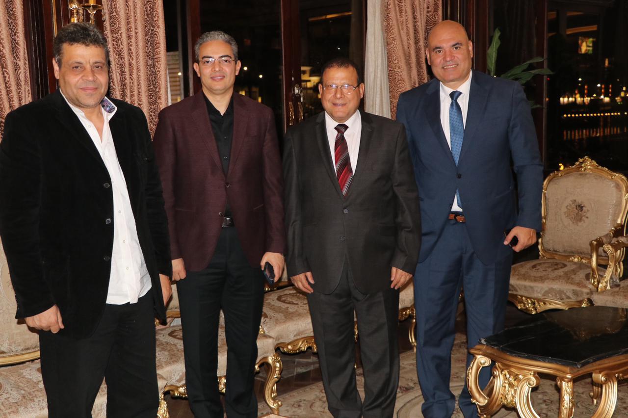تعاون بين نقابة الإعلاميين والنقابة العامة للعاملين بالصحافة والطباعة والإعلام والثقافة والآثار على هامش الإفطار السنوي 