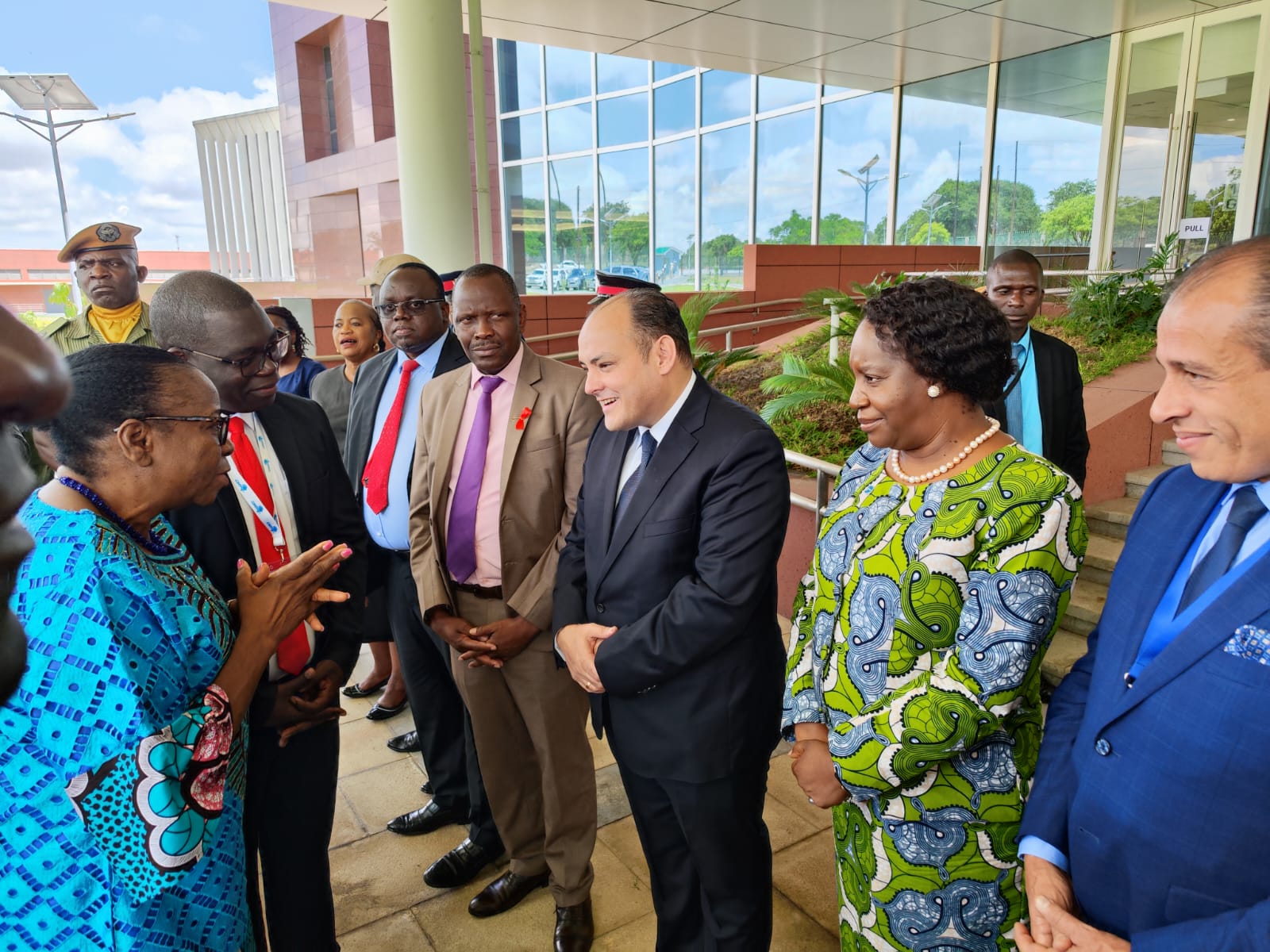 على هامش ترأس أعمال اجتماع المجلس الوزاري الـ43 لدول الكوميسا بزامبيا