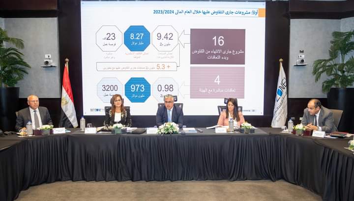 خلال اجتماعه الأول للعام المالي الجديد 2023/2024..  مجلس إدارة المنطقة الاقتصادية لقناة السويس يعتمد الحساب الختامي للعام المالي 22/23