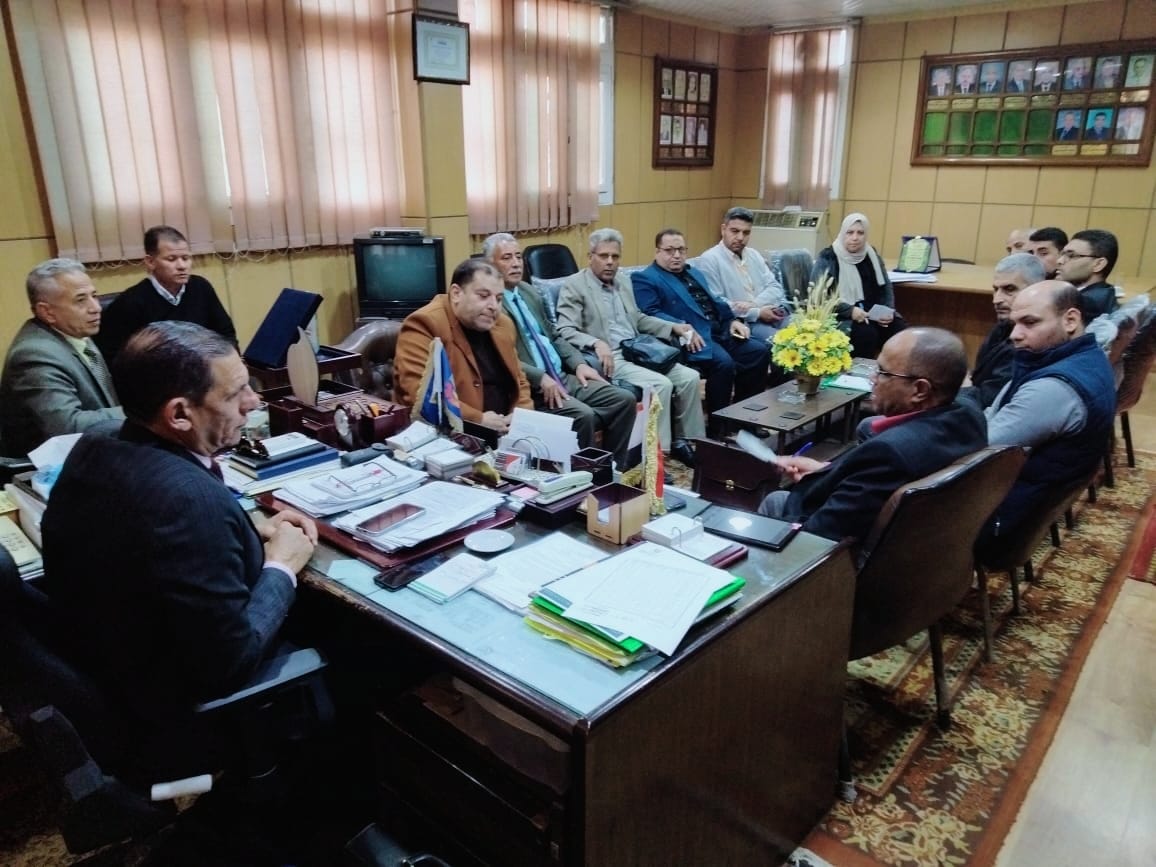 زراعة البحيرة...عقد اجتماع لضرورة تكثيف المتابعة الميدانية خلال فترة زراعة القمح