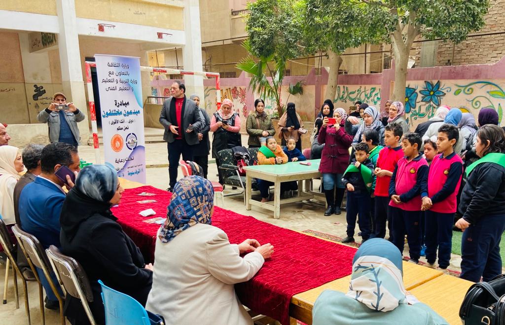 ثقافة الجيزة تختتم الأسبوع الأول من فعاليات مبادرة "مبدعون مختلفون" 