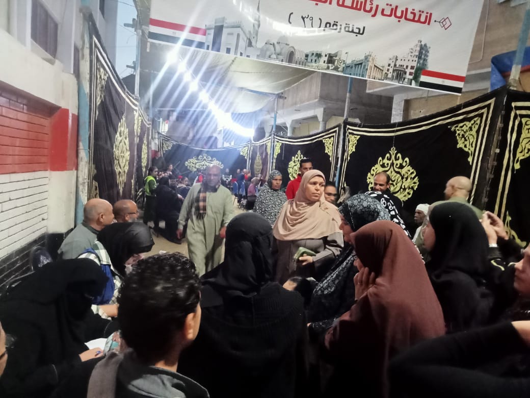 مشاركة ظاهرة للمرأة البحراوية فى انتخابات الرئاسة ٢٠٢٤م