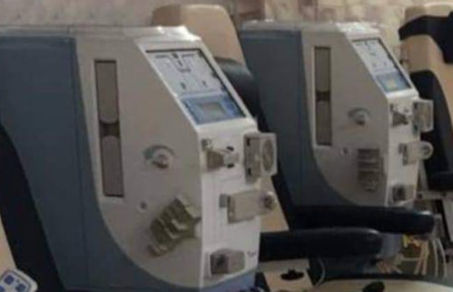 توريد 9 ماكينات غسيل كلوي و4 أجهزة تنفس صناعي لمستشفيات الغردقة وسفاجا