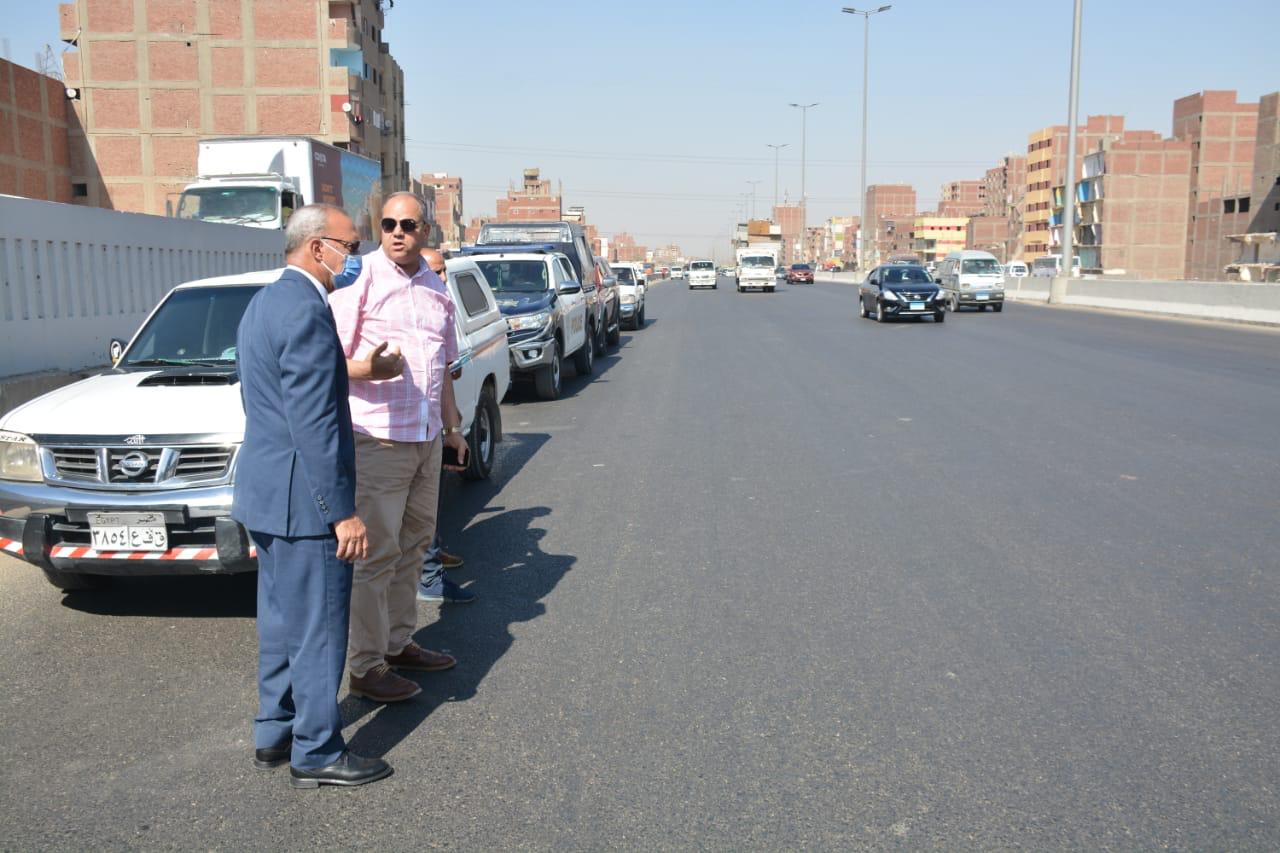 محافظ القليوبية يتفقد إزالات المباني المتعارضة مع أعمال توسعة الطريق الدائري ويوجه بدفع الأعمال والعمل على مدار 24 ساعة للانتهاء من جميع القطاعات وتسليمها