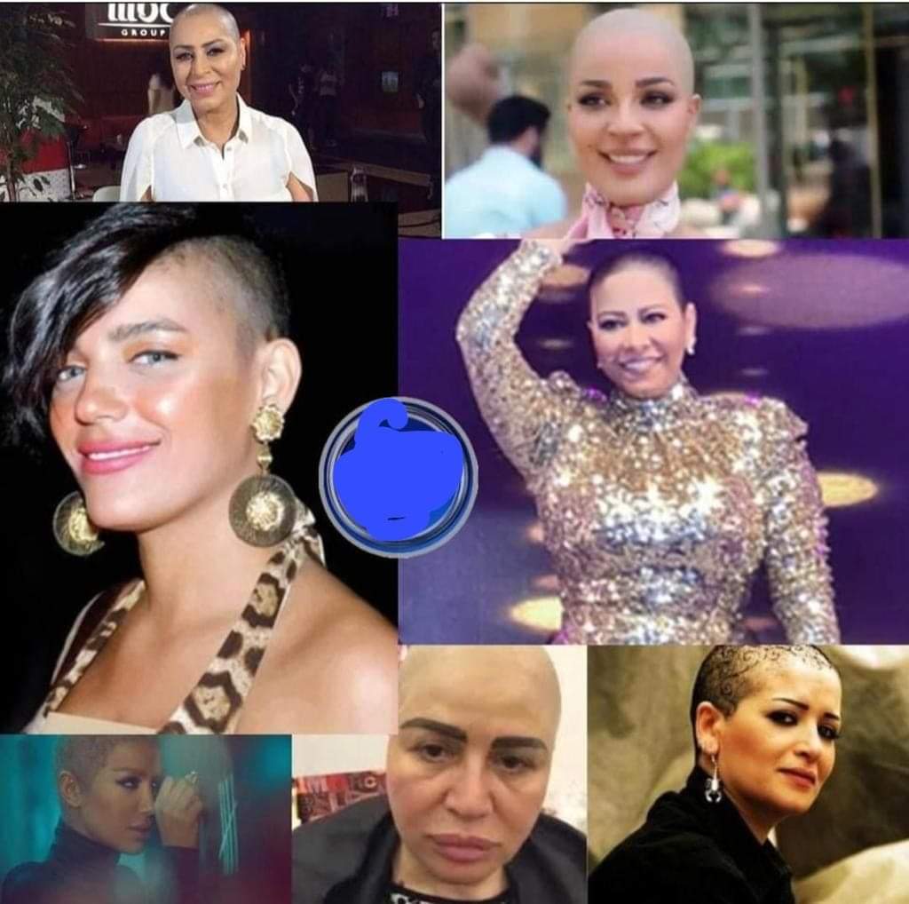 هؤلاء حلقن شعورهن قبل شيرين